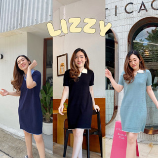 93 FAVORS l “Lizzy” เดรสคอปก แขนสั้น