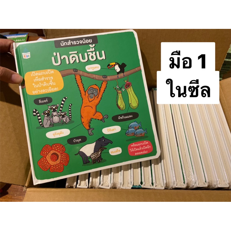 ✨ลดราคาพิเศษ✨AMR นักสำรวจน้อย ป่าดิบชื้น  การ์ตูน การ์ตูนความรู้ เสริมความรู้ หนังสือเทคนิคพิเศษ