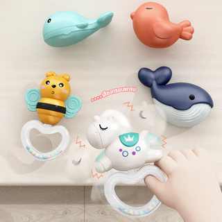 LionToys เพลยิม เพลยิมเปียโน3in1 เพลยิมโมบาย ลายการ์ตูนน่ารัก มีไฟมีเสียง ที่นอนเด็ก รถหัดเดินเด็ก
