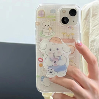 ✨สไตล์ใหม่✨เคสไอโฟน 14 Pro Max เคส for 11 12 13 Pro Max น่ารัก griptok เคสพกพาสะดวก iPhone 13 Case เคสกันกระแทก