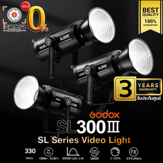 ผ่อน 0%** Godox LED SL300III 330W 5600K White Ver. Bowen Mount - รับประกันศูนย์ Godox Thailand 3ปี ( SL300, SL-300 III )