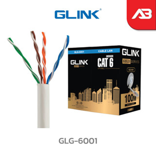 GLINK สาย LAN CAT6E Gold series OUTDOOR 100 เมตร รุ่น GLG-6002