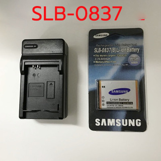 Samsung L201 L301 NV8 NV10 NV15 L83T L70 กล้อง SLB-0837B แบต+ที่ชาร์จ