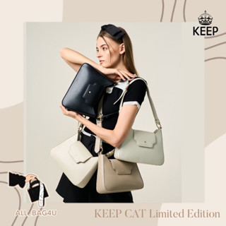 🛍️รับหิ้วของแท้จากSHOP🛍️ กระเป๋าสะพายข้าง KEEP BAG รุ่น KEEP CAT กระเป๋าหน้าแมว