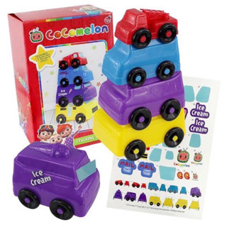 CoComelon Stacking Vehicles ตัวต่อรถ  ของเล่นเสริมพัฒนาการ💓