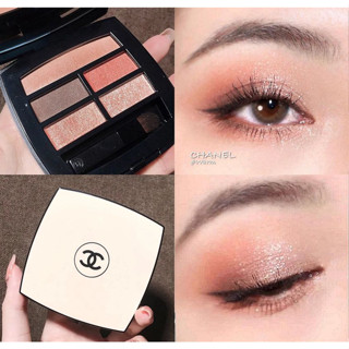 ⭐ CHANEL Les Beiges Healthy Glow Natural Eyeshadow Palette พร้อมแปรงในตลับ