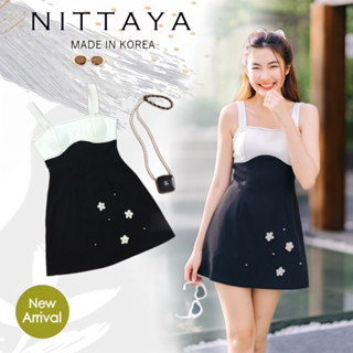 ราคาถูกที่สุด!! NITTAYA เดรสทรูโทนสายตะเกียบ