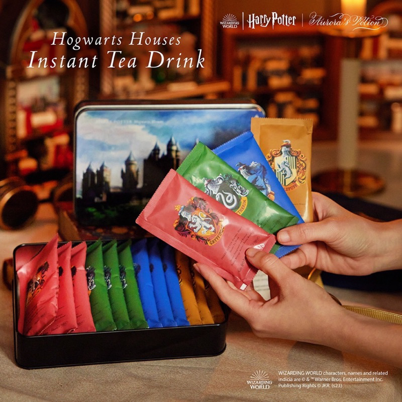 Aurora's Potion Hogwarts Houses Instant Tea Drink | Harry Potter ชาชง ฮอกวอตส์ แฮรรี่พอตเตอร์