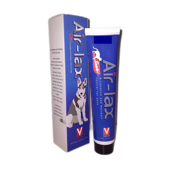 Air-lax gel เจลระบาย ป้องกันและระบายก้อนขน100 กรัม