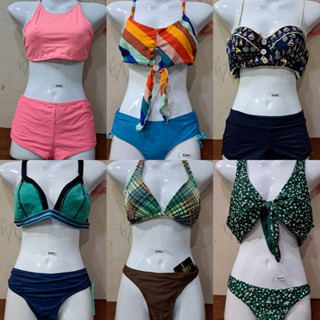 Size S ชุดว่ายน้ำ วันพีช ทูพีช บิกินี่ (Bikini) ชุดว่ายน้ำผู้หญิง นำเข้า ราคาถูก