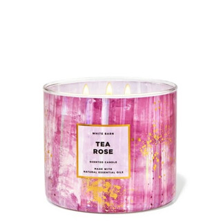 เทียนหอม TEA ROSE 411 G BATH AND BODY WORKS