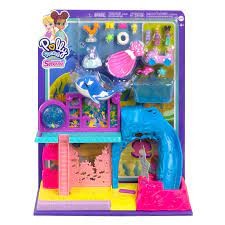 Polly Pocket Pollyville Aquarium Playset พอลลี่ พ็อกเกต รุ่น HKW15