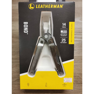 Leatherman Bond 14 Tools เครื่องมืออเนกประสงค์ 14 ชิ้น ขนาดเล็ก น้ำหนักเบา ราคาสุดคุ้ม by Jeep Camping