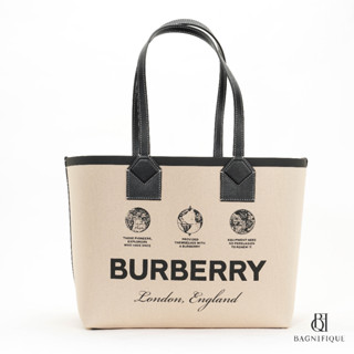 BURBERRY LONDON TOTE BEIGE BURBERRY GHW