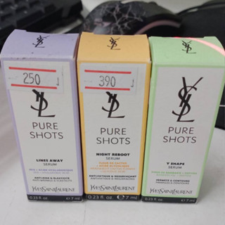 YSL Pure Shot Night Reboot Serum 7ml ขนาดทดลอง เซรั่มบำรุงผิวหน้า สินค้าของแท้