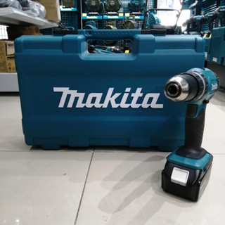 MAKITA สว่านกระแทกไร้สาย 18 โวลต์ ขนาด 13 มม. (1/2 นิ้ว) รุ่น DHP453FX13 (รวมแบตเตอรี่-แท่นชาร์จ)