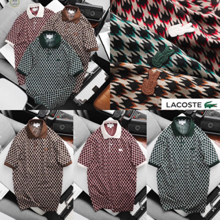 เสื้อแขนสั้น คอปก เรียบๆ คลาสสิค Lac✪ste Basic | พร้อมส่ง 3 สี