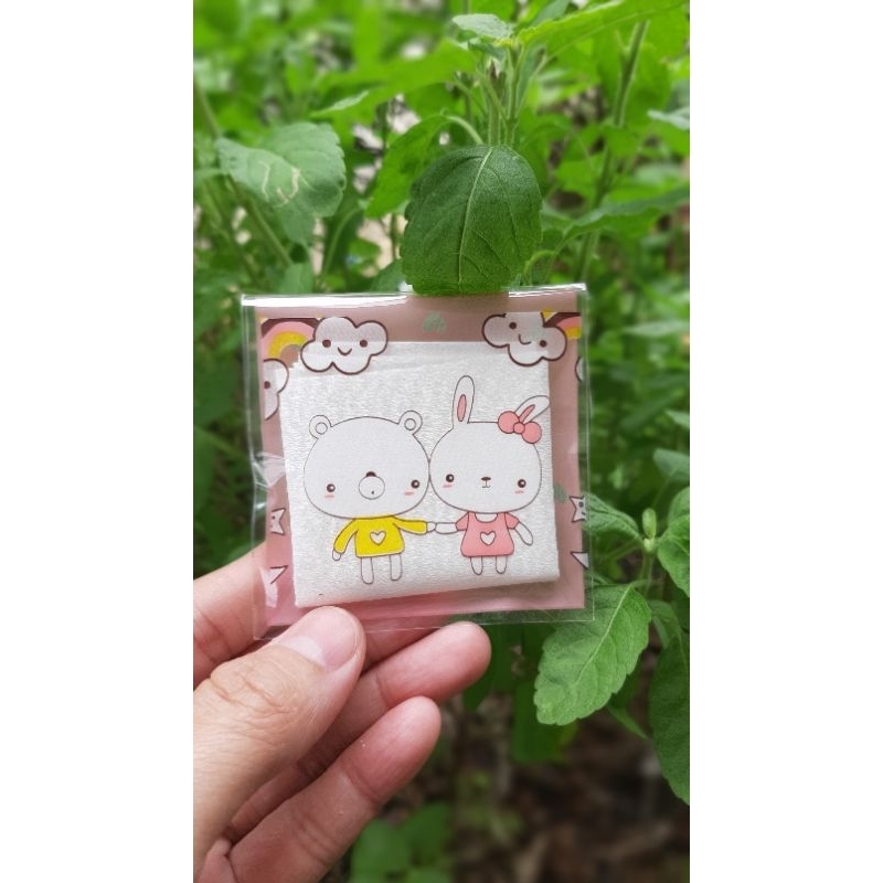 #พร้อมส่ง# ของแถมลูกค้าทิชชู่พกพา ของจีบลูกค้าชิ้นละ 1 บาท