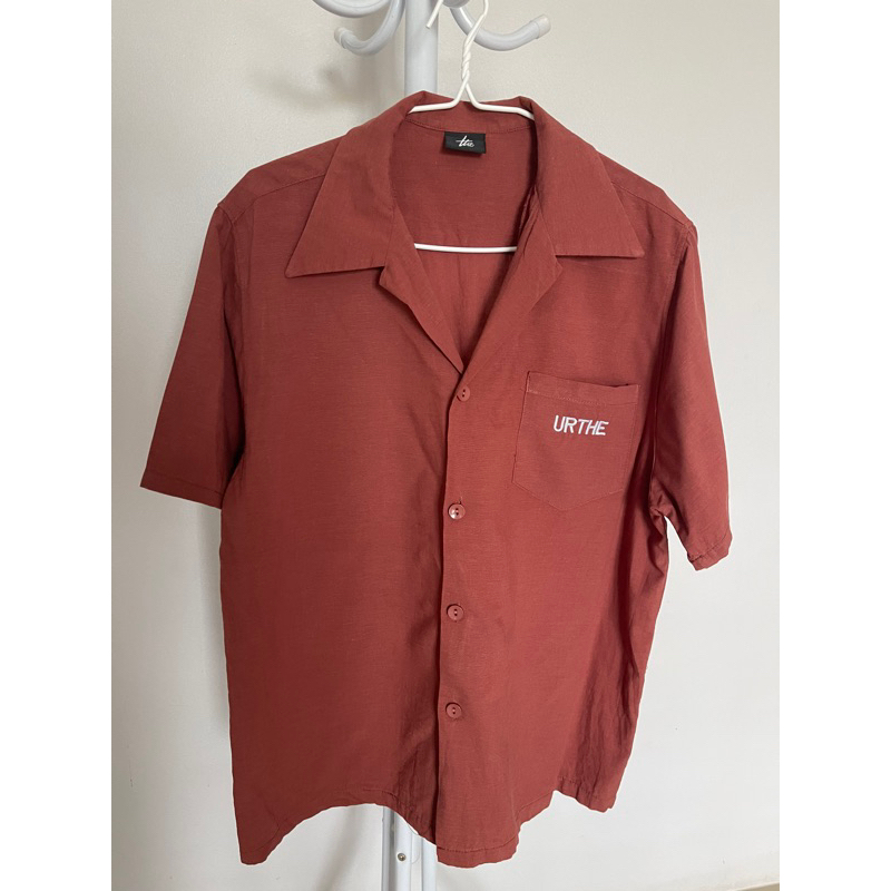 ส่งต่อ/เสื้อเชิ้ตผู้ชายสีอิฐ Urthe