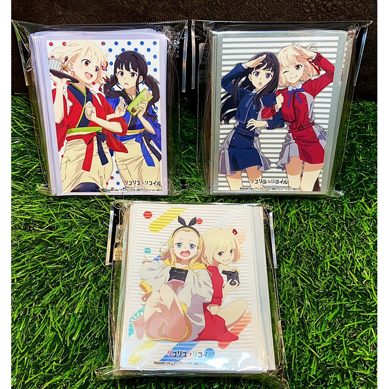 [Anime Bushiroad 0307] Sleeve Collection Lycoris Recoil Chisato &amp; Takina - สลีฟการ์ด,ซองการ์ด,ซองใส่การ์ด (JP)
