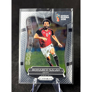 การ์ดฟุตบอล Prizm World Cup 2018 Scorers Club Chase Card SC-6 Mohamed Salah - Egypt ซาล่าห์