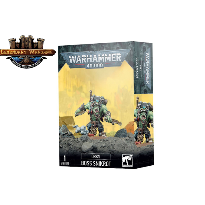 [GW พร้อมส่ง] WARHAMMER 40K: ORKS: BOSS SNIKROT โมเดลเกมสนามจำลอง