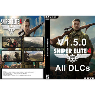 แผ่นเกมส์ PC Sniper Elite 4 (6DVD)