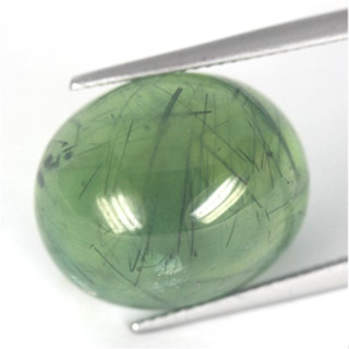 พลอยหลังเบี้ยพรีไนท์ (Prehnite) นน22.95กะรัต