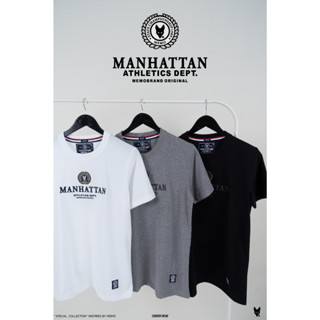 Memo By Hashtag เสื้อยืดแขนสั้น ทรงผู้ชาย รุ่น MANHATTAN สินค้าลิขสิทธิ์แท้