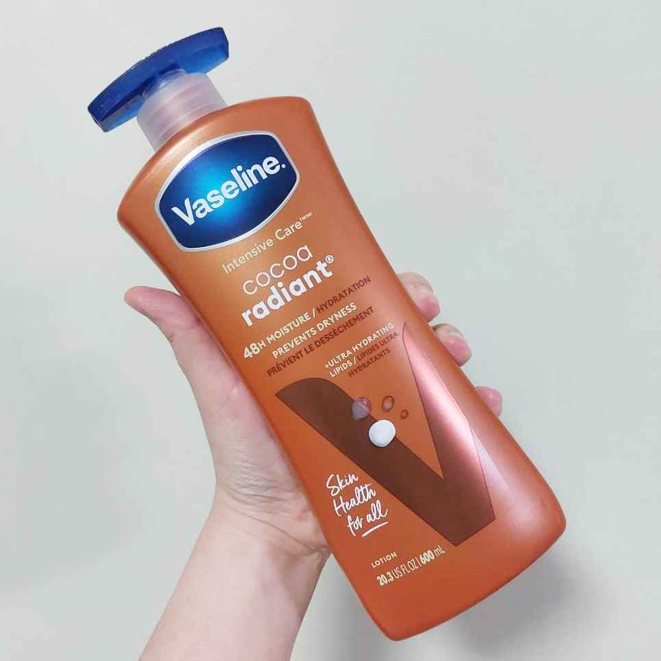 725ml Vaseline Jelly Intensive Care Cocoa Radiant with Pure Coco Butter Body Lotion