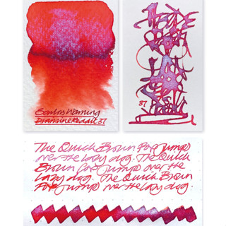 หมึก Diamine "Sailors Warning" ขนาดทดลอง 2/4 ml