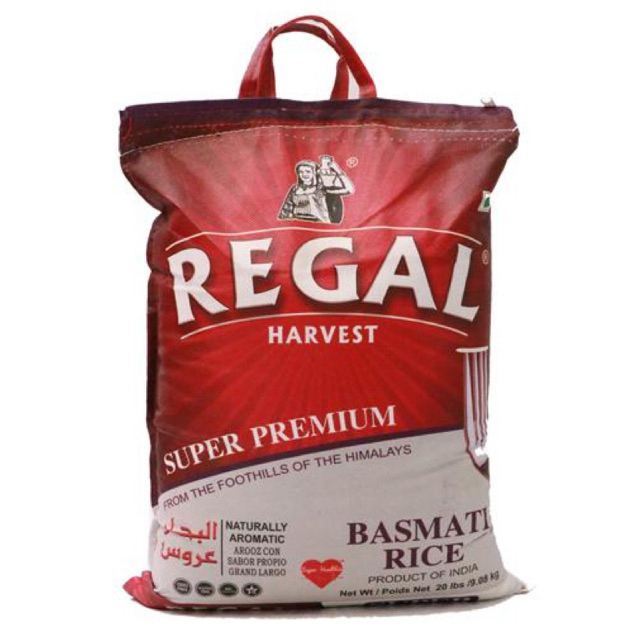 Regal Harvest Extra Long Basmati Rice 1kg / ข้าวบาสมาติ 1 กก.