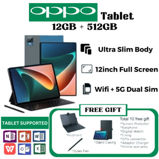 OPPO 5G Tablet  11.5 Inch Android Tablet 12GB+512GB Learning Tablet for Online Classroom HD Tablet