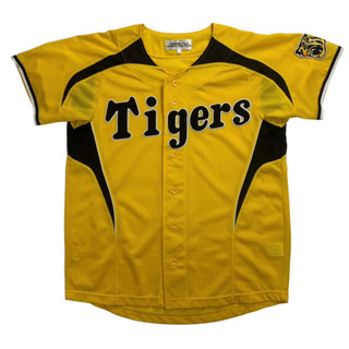 เสื้อเบสบอล Tigers Size 140-160-SS-M-L-XL