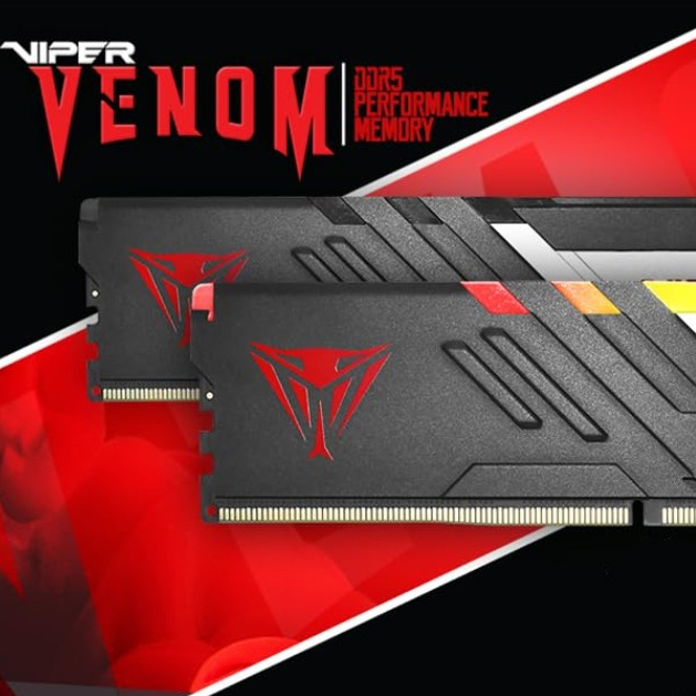 32GB DDR5 [2x16GB] 7200MHZ Patriot Viper VENOM RGB 32GB DDR5 [2x16GB] 7200MHZ & VENOM RGB 32GB DDR5 