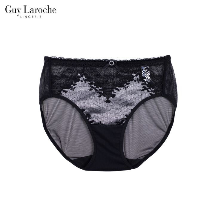 [Special Price] Guy Laroche Lingerie กีลาโรช กางเกงในลูกไม้ ทรงครึ่งตัว (Spotlight Collection) Underwear Half GU3Q07