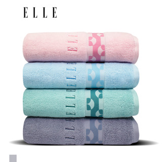 ELLE AirFil Towel Set ผ้าขนหนู *ผ้าเช็ดตัวใหญ่พิเศษ 80x145 cm.*ผ่านมาตรฐาน OEKO-TEX (TEC04380)