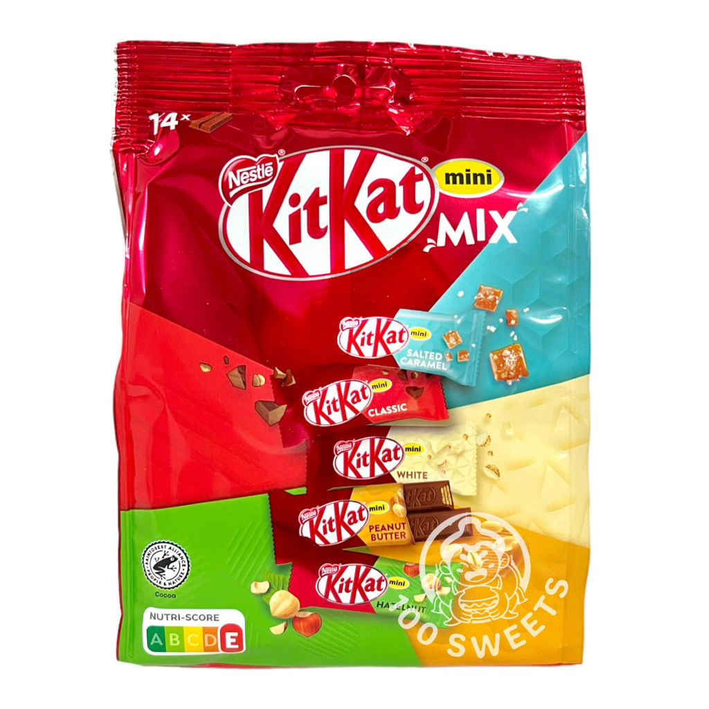 Kitkat mini mix คิทแคทรวมรส (นำเข้าจากยุโรป)