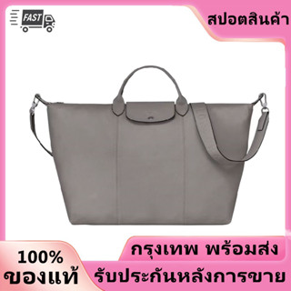 กระเป๋า Longchamp leather bag shoulder bag กระเป๋าหนัง กระเป๋าสะพาย แฟชั่นกระเป๋ มาพร้อมสายสะพาย