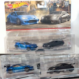 Hotwheels Premium 1/64 Car Culture Pack(2) Pandem Subaru Brz &amp; Lexus RC F GT3