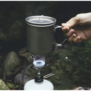 Fire Maple Alti Titanium Cup/Pot 600 ml. หม้อ ไททาเนียม น้ำหนักเบา แข็งแรง by Jeep Camping