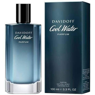 Davidoff Cool Water For Men Parfum 100ml กล่องซีล **สอบถามก่อนสั่งซื้อ**