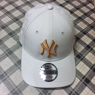 แท้100% New Era 9forty Adjustable Cap (Beige-Orange)