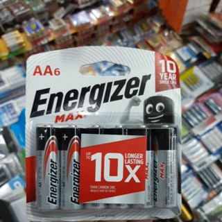 ถ่าน AA Energizer Max Alkaline (E91) ของใหม่ ของแท้บริษัท