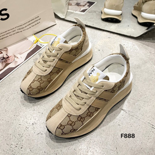 F888 รองเท้าผ้าใบ ผลิตจาก pu สาวๆ ไม่ควรพลาด