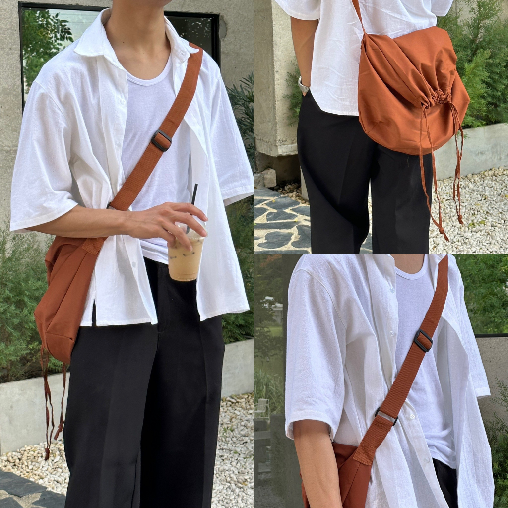 IBB UTA Drawstring bag กระเป๋าสะพายข้างหูรูดรุ่นยอดฮิต