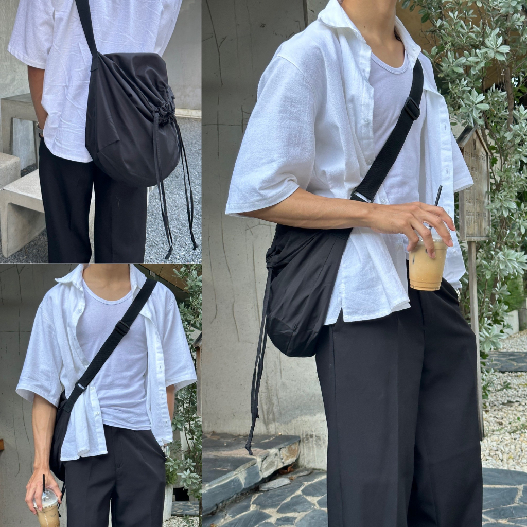 IBB UTA Drawstring bag กระเป๋าสะพายข้างหูรูดรุ่นยอดฮิต