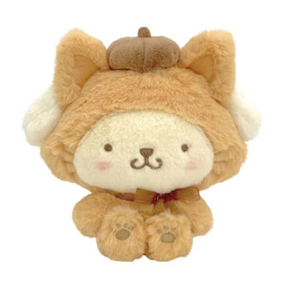 [ส่งตรงจากญี่ปุ่น] Sanrio ตุ๊กตาขนปุย สีพาสเทล Nyanko Pom Pom Purin ญี่ปุ่น ใหม่