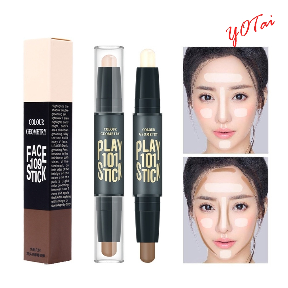 YOTAI ❤️LAMEILA❤️ คอนทัวร์ สติ๊ก Contour คอนทัวร์หน้า ไฮไลท์เฉดดิ้งแบบแท่ง กันน้ํา ติดทนนาน