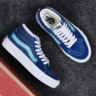 Vans Sk8 Mid ส่งไวส่งฟรี แวนส์ ได้ทั้งชายและหญิง รองเท้าผ้าใบ